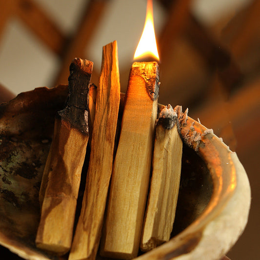 Peru Sacred Wood Logs Palo Santo Natural Aromatherapy Gas Field Space Magnetic Field Meditation Spiritual Fragrance